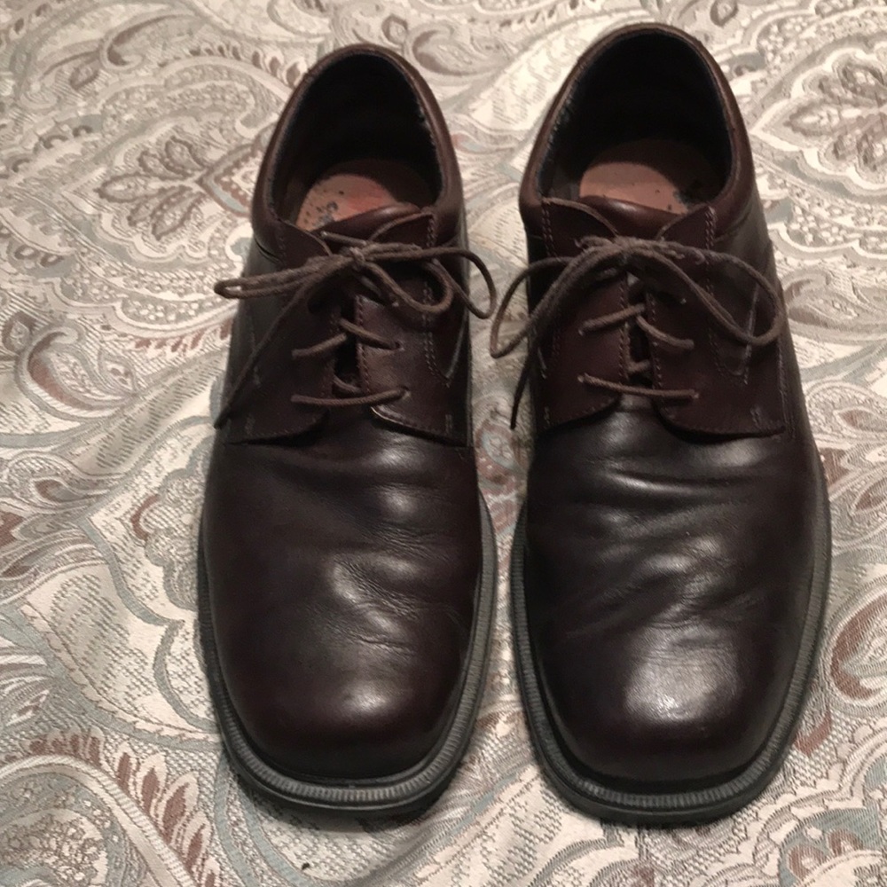 Rockport Dress Shoes Size 10 Brown